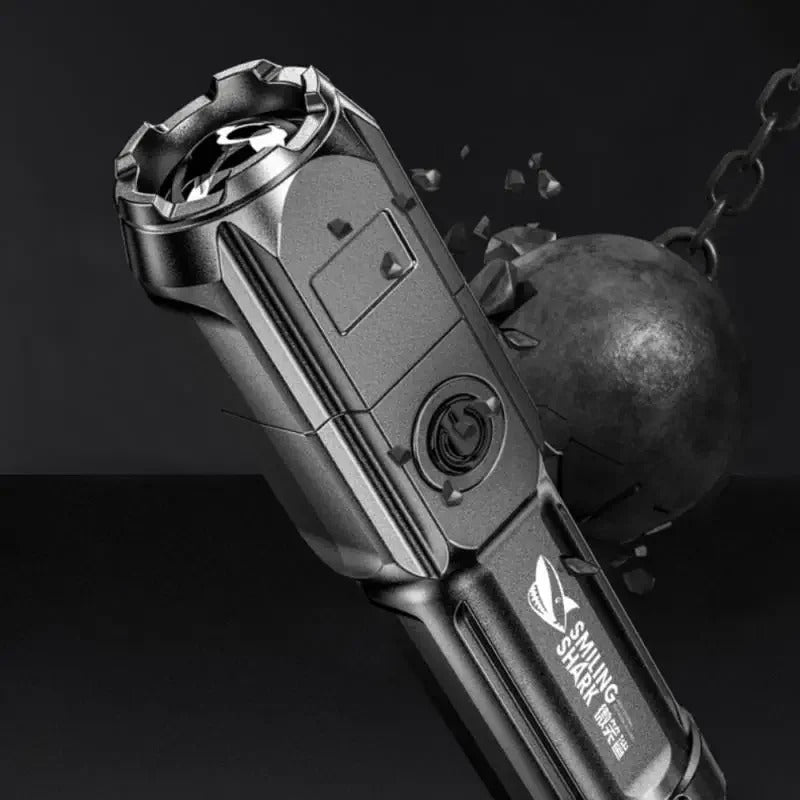 POWERFUL LASER FLASH | Super Bright Flashlight with 10,000 Lumens
