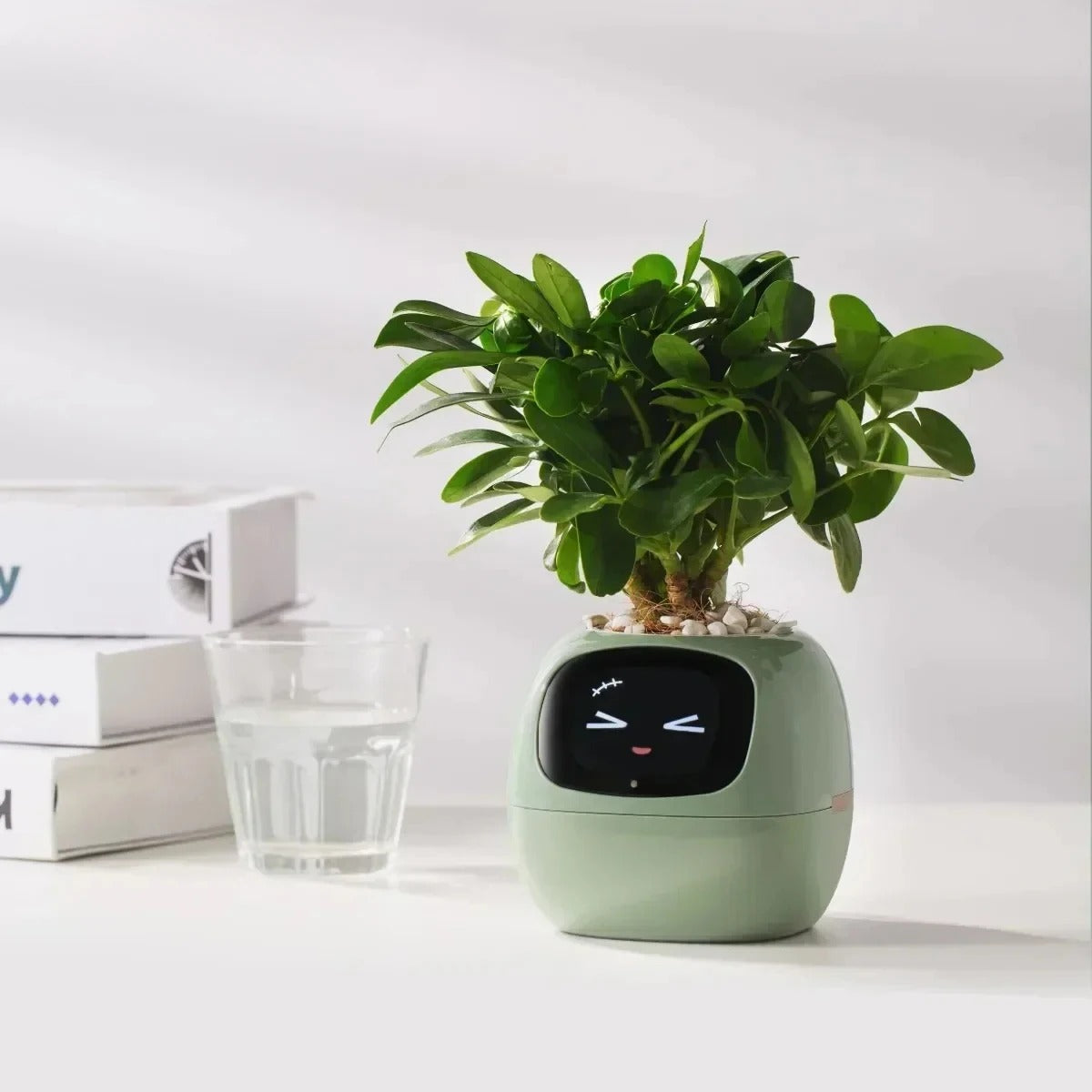 SmartGrow Intelligent Pet Planter Robot – Interactive Plant Care