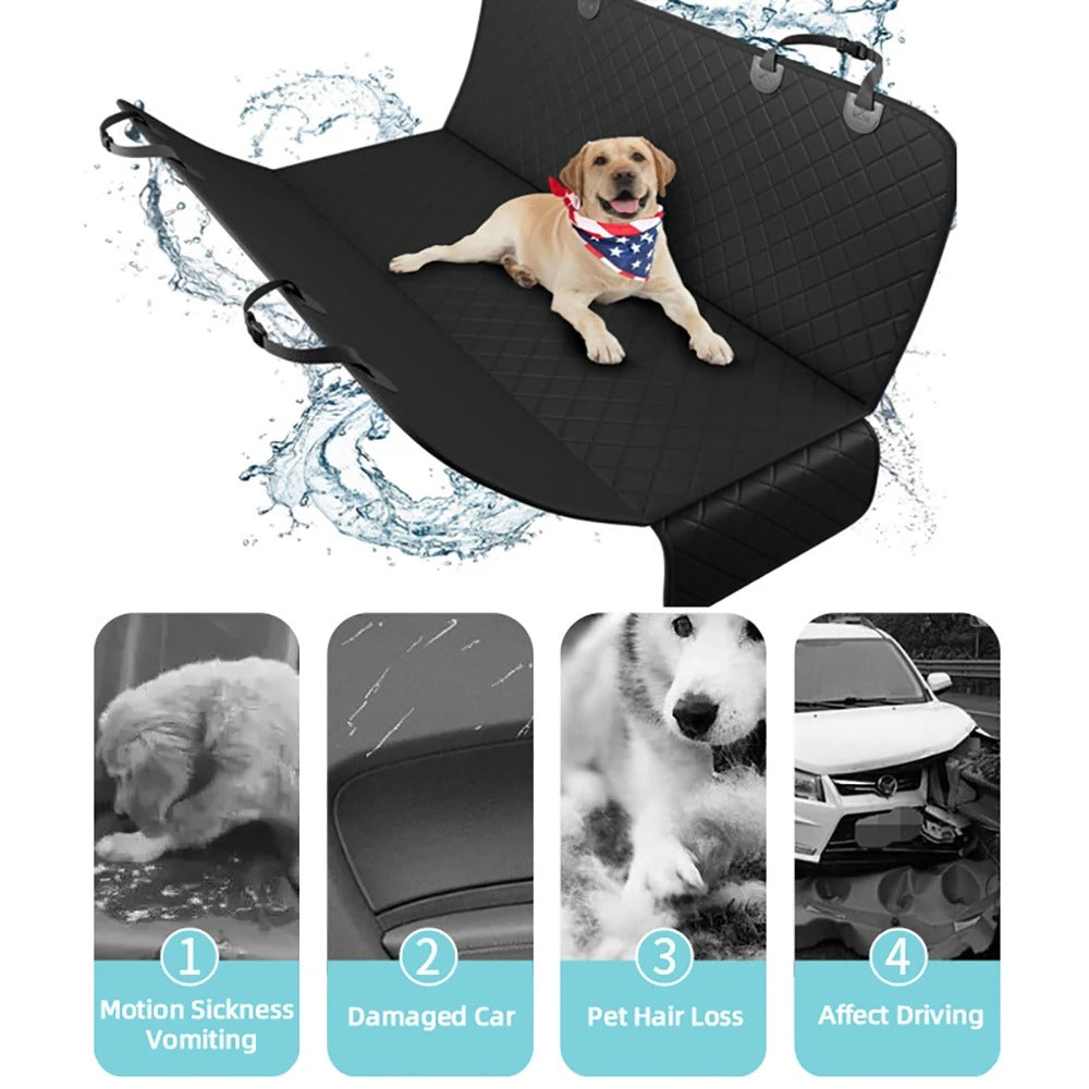 PawGuard Hard Floor Car Seat Extension – Ultimate Travel Protection for Dogs