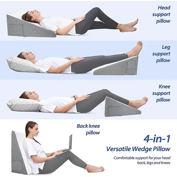 Orthopedic Wedge Pillow For Better Sleep