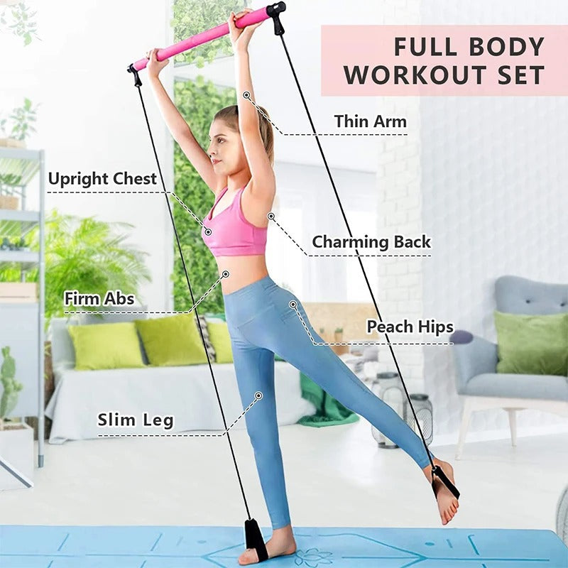 FLEXIFIT PILATES BAR | FULL-BODY WORKOUT AT HOME