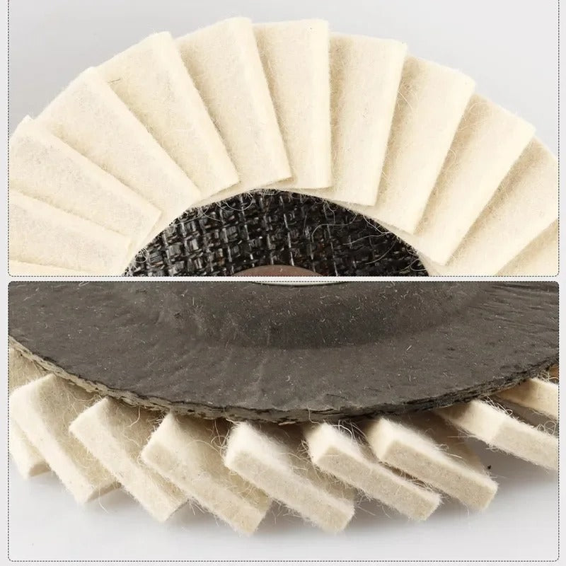 PROPOLISH | WOOL FELT POLISHING DISC WHEEL
