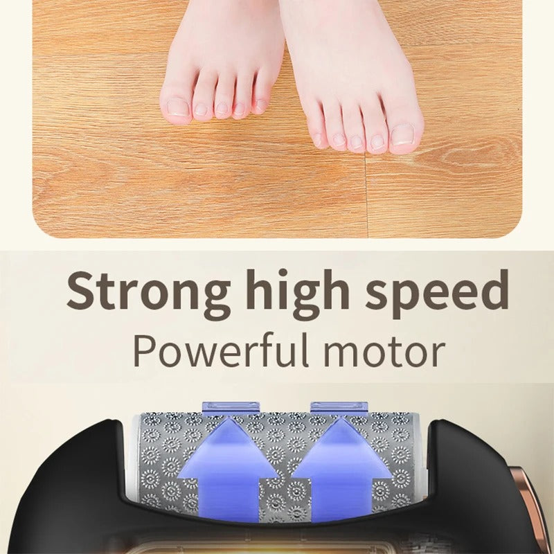 Efficient Electric Foot Grinder | Rechargeable Callus Remover & Dead Skin Trimmer