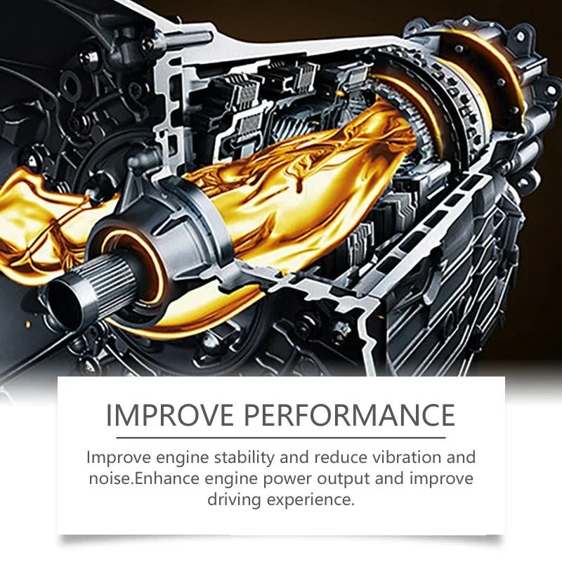Powerful Engine Anti-Wear Protection Agent - Noise Reduction & Shock Absorption
