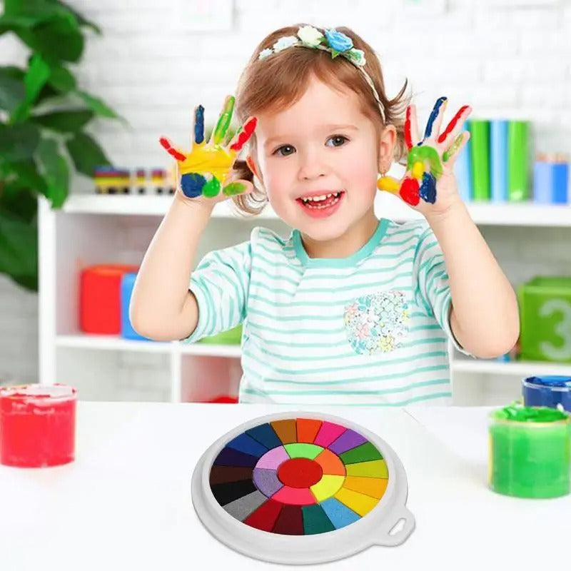 CreativeKids Mess-Free Finger Paint Set β Creative Fun for Kids