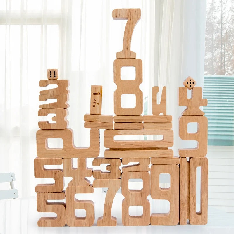 Montessori Number Blocks - 62 Pcs | Unlock Your Child's Learning Potential