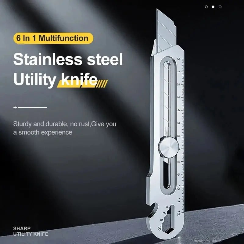 Ultimate Multi-Tool Cutter Knife | 7-in-1 Precision Cutting Tool