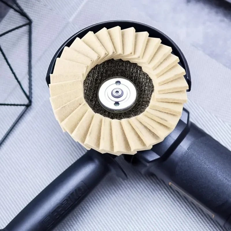 PROPOLISH | WOOL FELT POLISHING DISC WHEEL