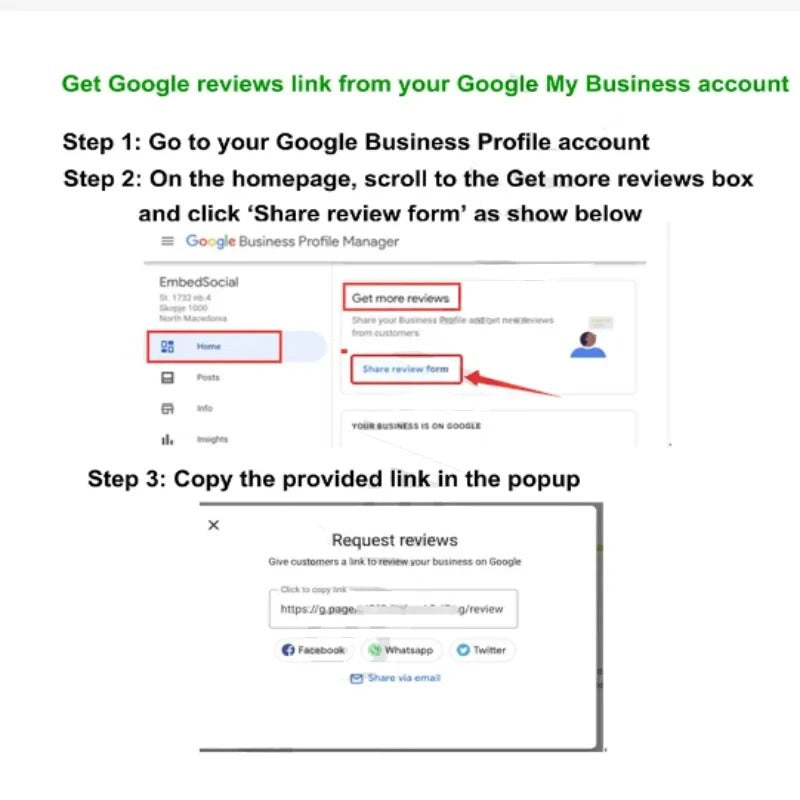 NFC Google Review Display – Programmable 13.56MHz Table Stand for Easy Review Collection