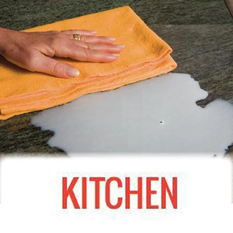 ULTRA-ABSORBENT MIRACLE CLEANING SHAMMY | MULTI-PURPOSE & REUSABLE