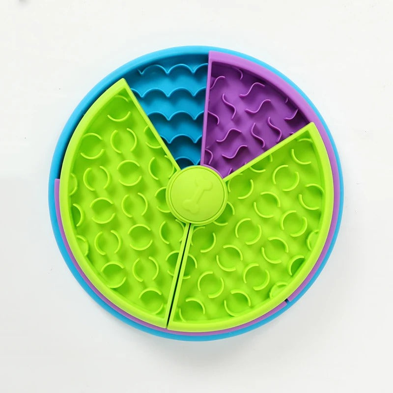 SnifferTurner | Interactive Rotating Dog Bowl for Mental Stimulation & Healthier Eating