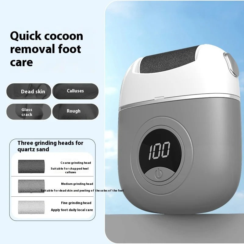 Efficient Electric Foot Grinder | Rechargeable Callus Remover & Dead Skin Trimmer
