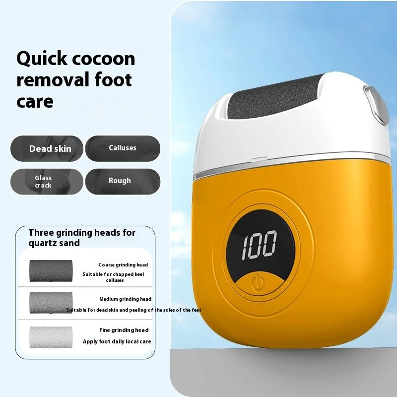 Efficient Electric Foot Grinder | Rechargeable Callus Remover & Dead Skin Trimmer