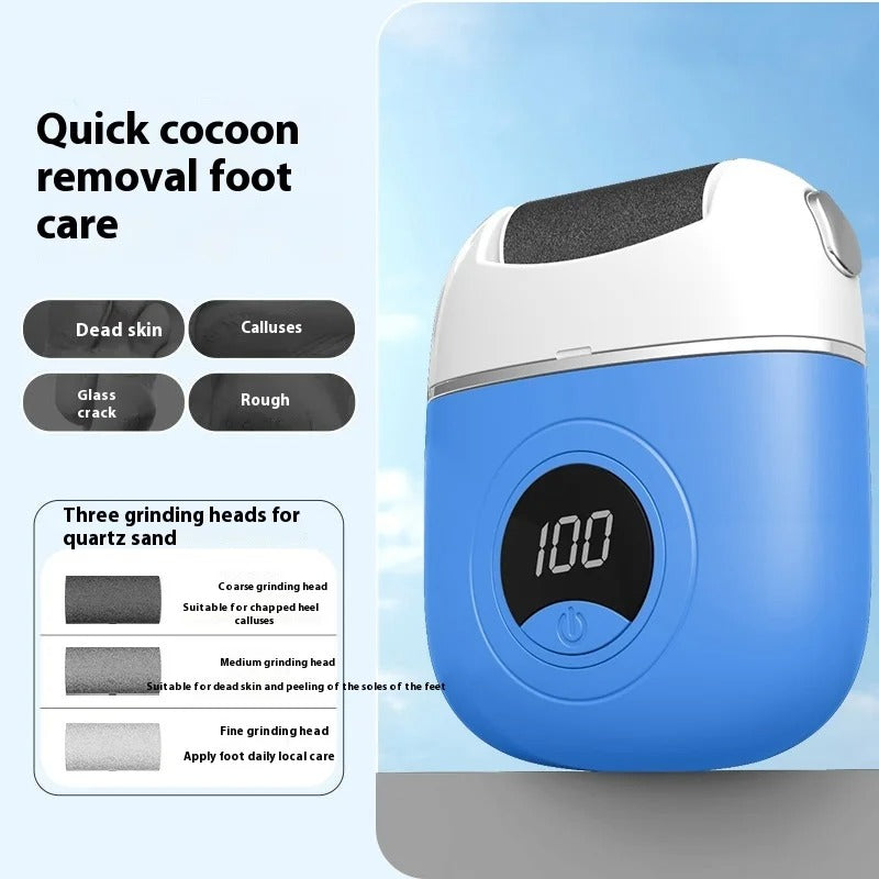 Efficient Electric Foot Grinder | Rechargeable Callus Remover & Dead Skin Trimmer