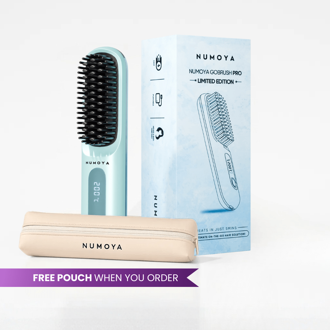 FLOWN formerly Numoya Portable Straightener Brush - GoBrush PRO