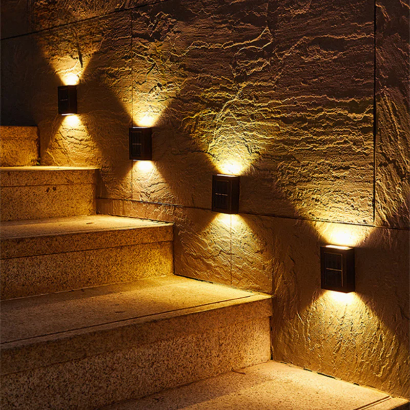 SolarLuxe LED Solar Wall Lamp - Automatic Operation
