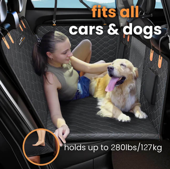 Hard-Bottom Back Seat Extender with Free Dog Bed