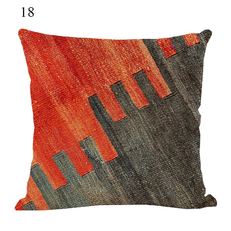 Ethnic Boho Mandala Print Linen Throw Pillow Case Sofa Cushion Cover Home Decor!