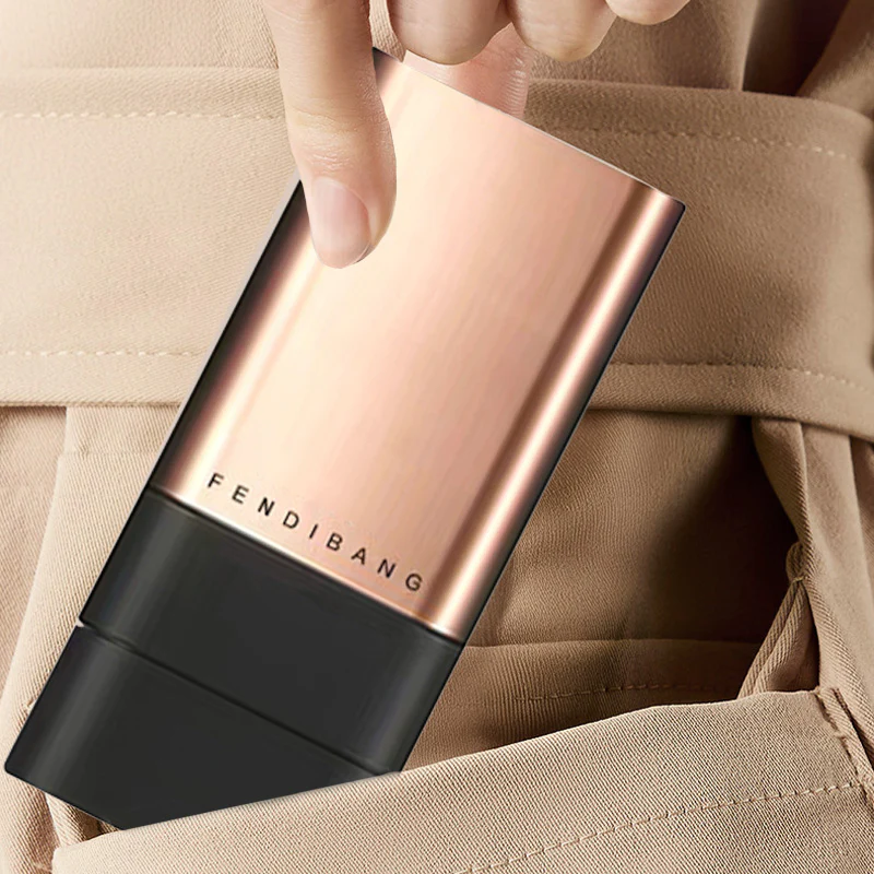 Flawless Natural Matte Foundation Stick | Portable with Built-In Brush (12g)