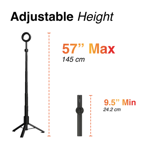 On-The-Go Magnetic Suction Phone Tripod