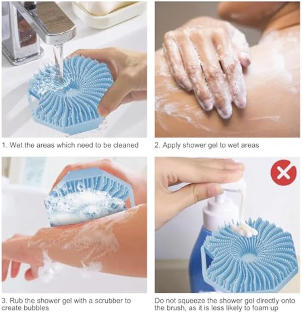 Silicone Sud Scrubber