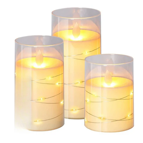 ELEGANCE LED CANDLE LIGHTS | AMBIENT LIGHTING WITH REMOTE CONTROL
