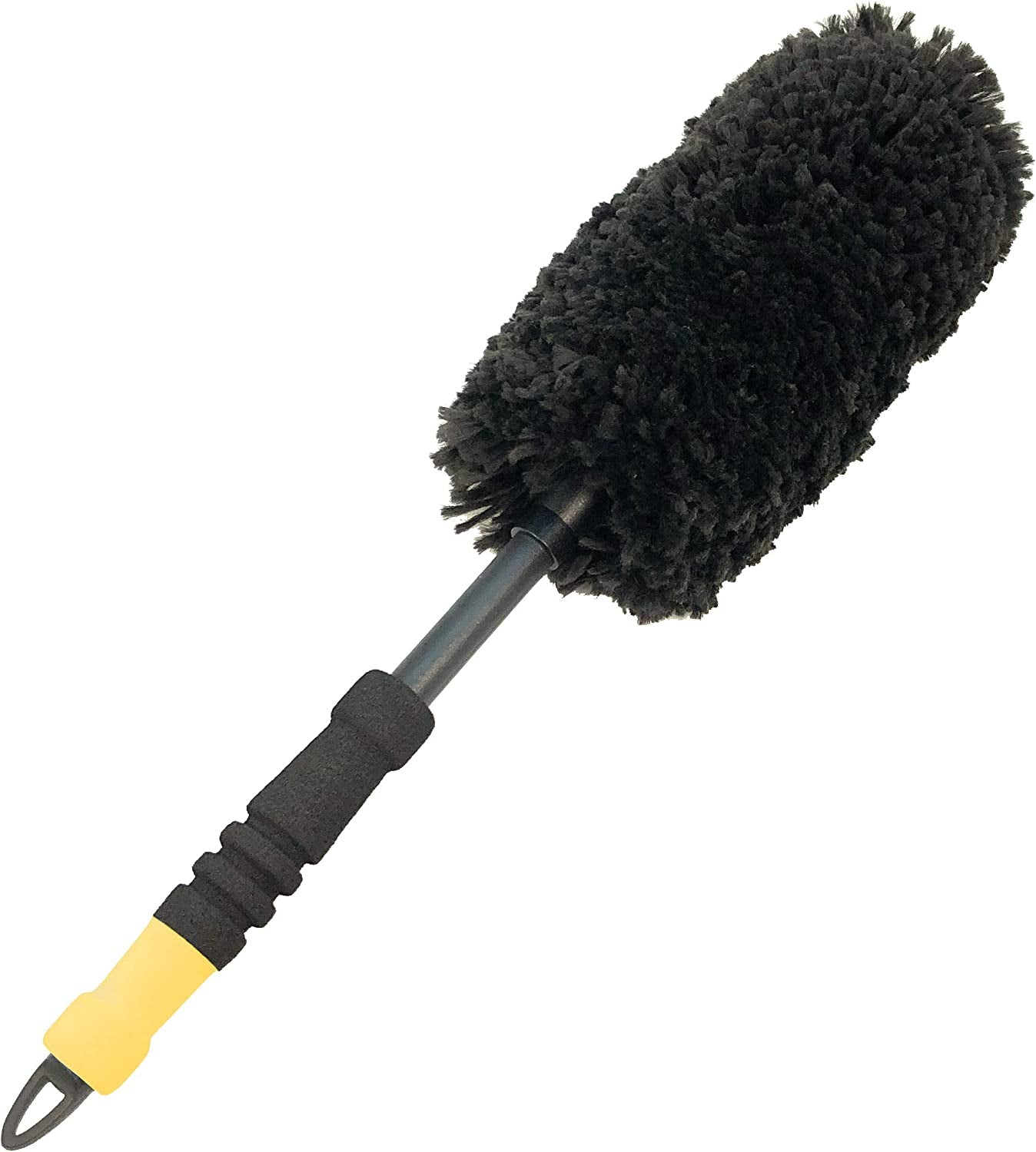 Meguiar'S X1902EU Supreme Microfibre Wheel Brush, Medium, Completely Safe Wheel Cleaning, Black