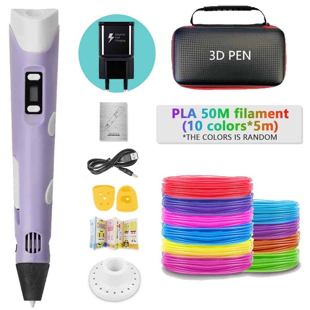 3D ART™ PEN + 13 REFILLS | CREATE, INSPIRE, AND BUILD