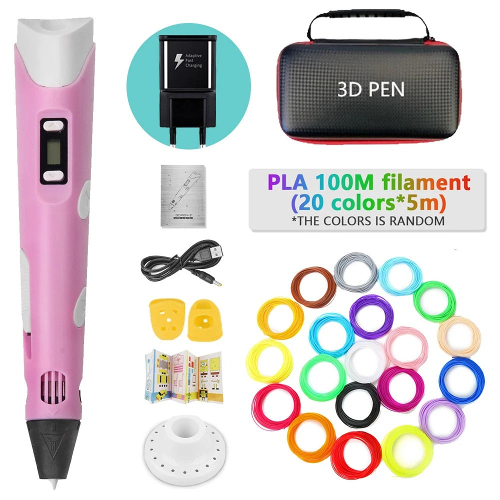 3D ART™ PEN + 13 REFILLS | CREATE, INSPIRE, AND BUILD