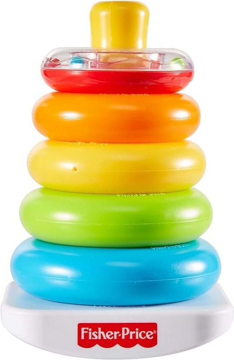 Classic Roly-Poly Ring Stacking Baby Toy