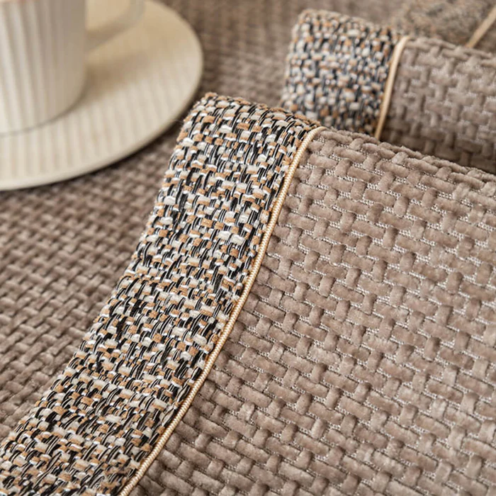 MODERNA | Tweed Woven Chenille All-Season Non-Slip Sofa Cover