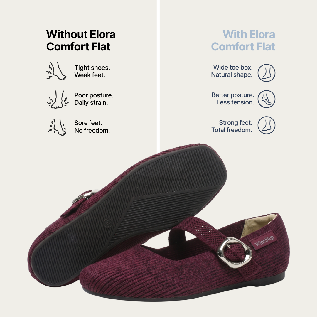 WideStep™ Elora Comfort Flat