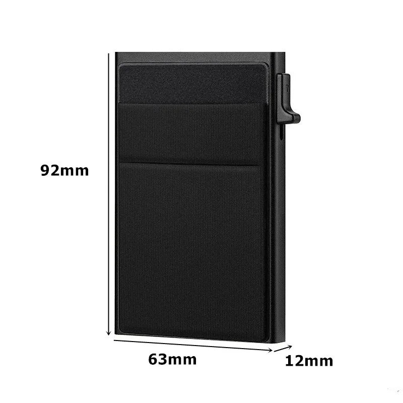 Genuine Leather RFID Blocking Wallet - Sleek and Modern Design with upto 10 cards capacity