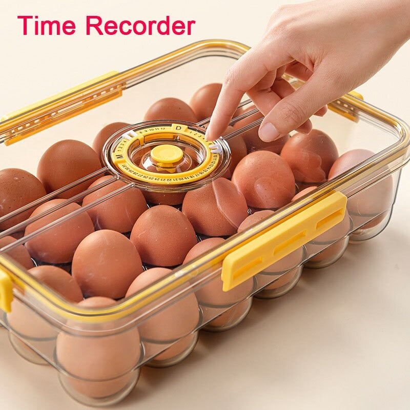 Seal Timer Food Container-3PCS