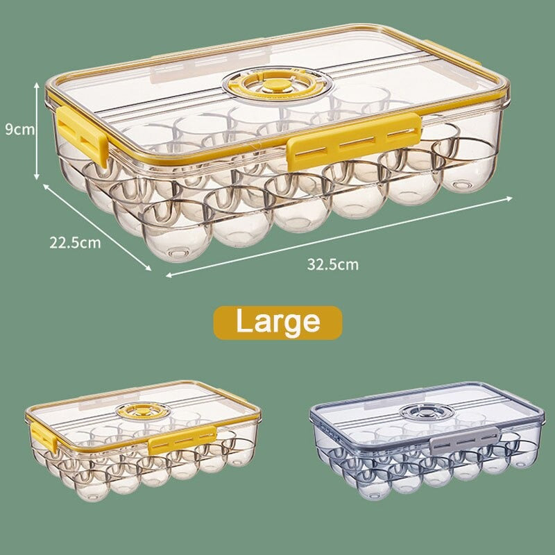 Seal Timer Food Container-3PCS