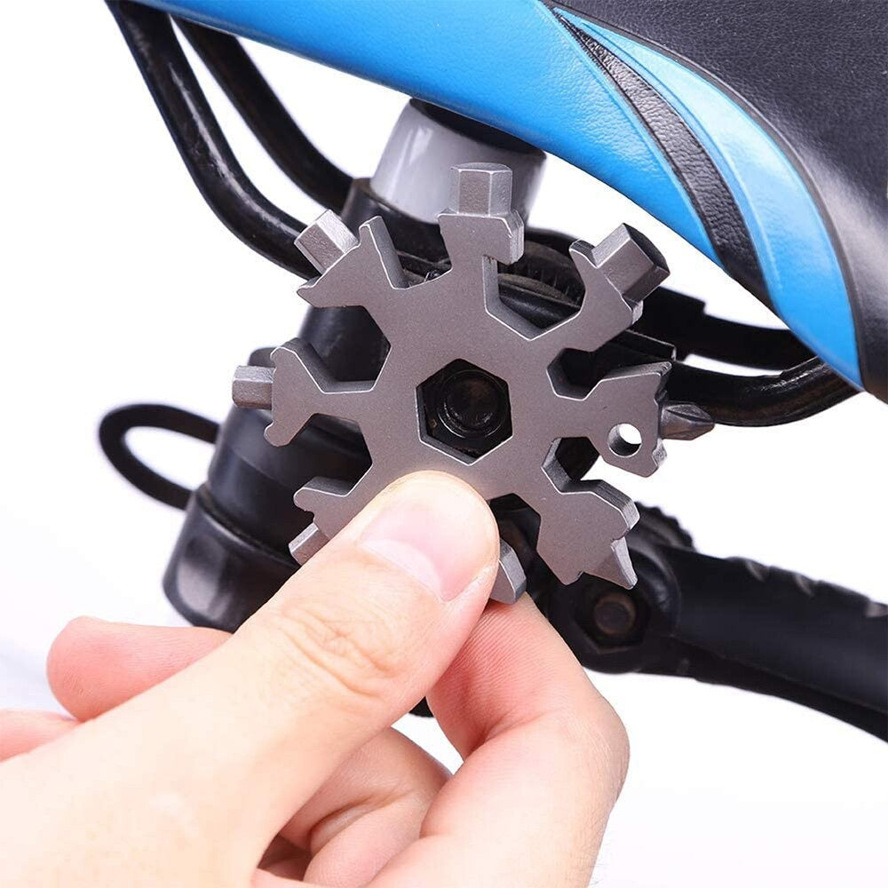 18-in-1 Snowflake Multi-Function Tool