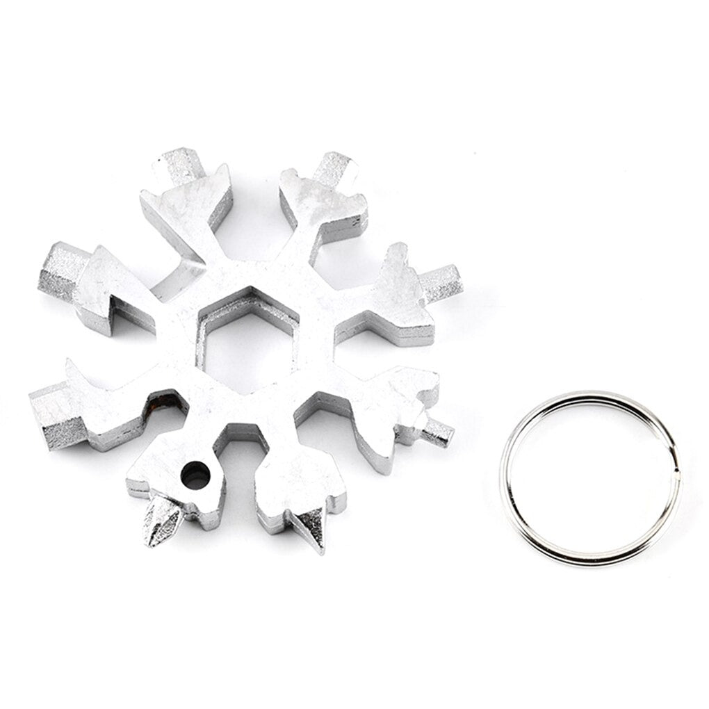 18-in-1 Snowflake Multi-Function Tool