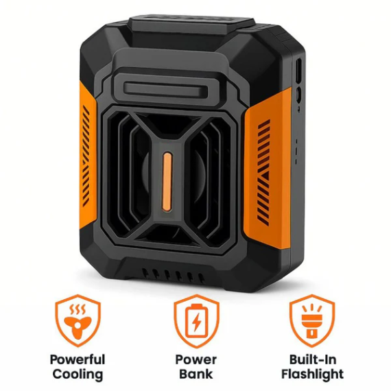 Hands‑Free Jobsite Cooling Fan