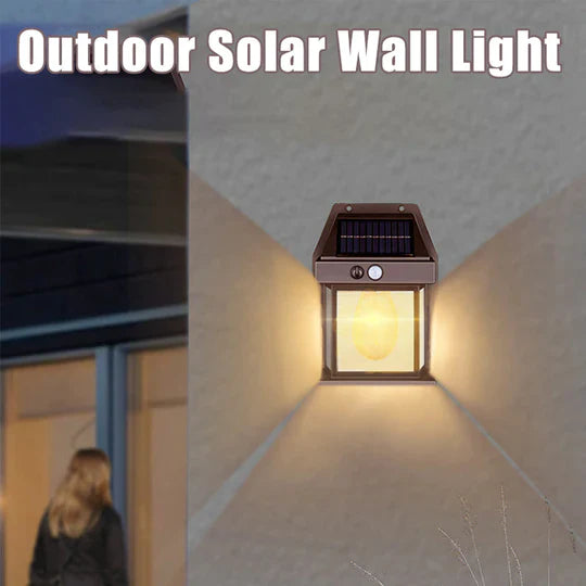 Ultra Powered Solar Wall Light