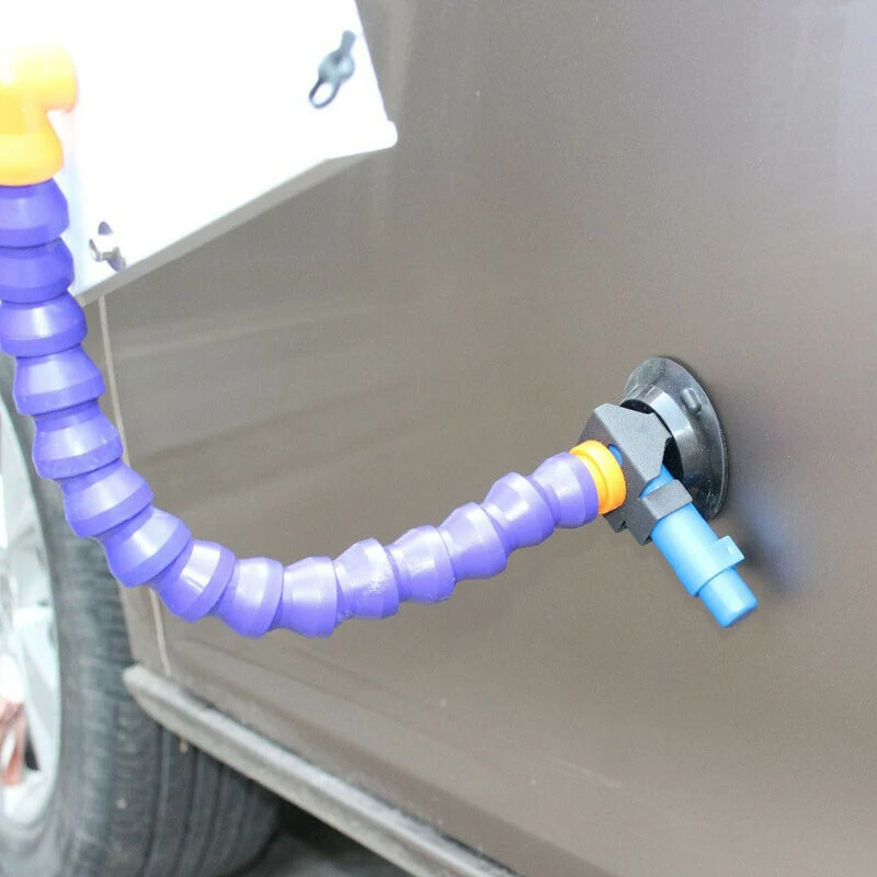 Flexible Air Pump Car Dent Repair Tool with Leveling & Suction Cup