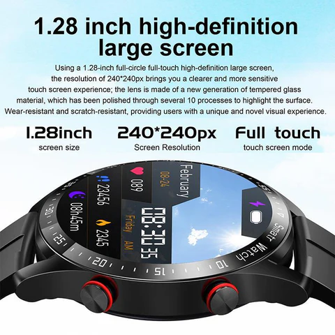 Sleek Multifunctional Smart Watch | Supports IOS & Android