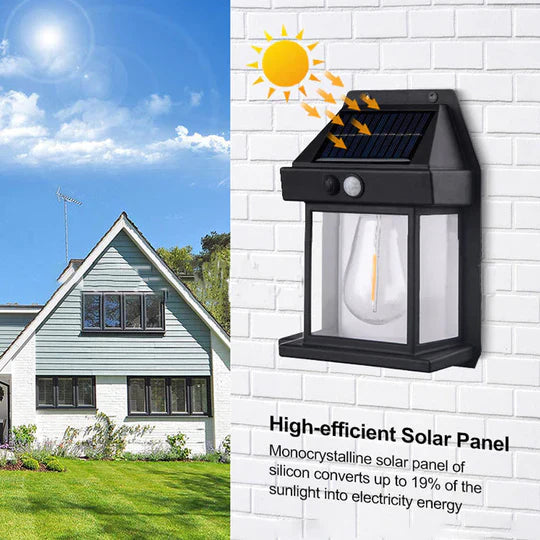 Ultra Powered Solar Wall Light