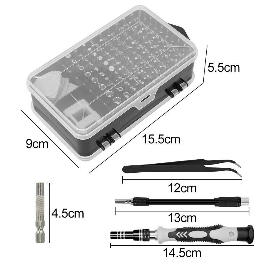 Ultimate Magnetic Screwdriver and Bit Set