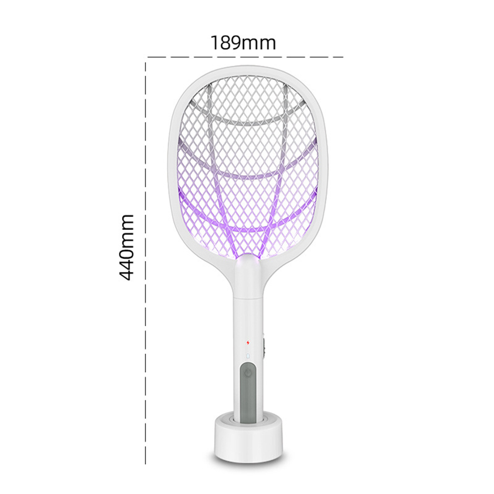 2-in-1 Electric Swatter & Night Mosquito Killing Lamp