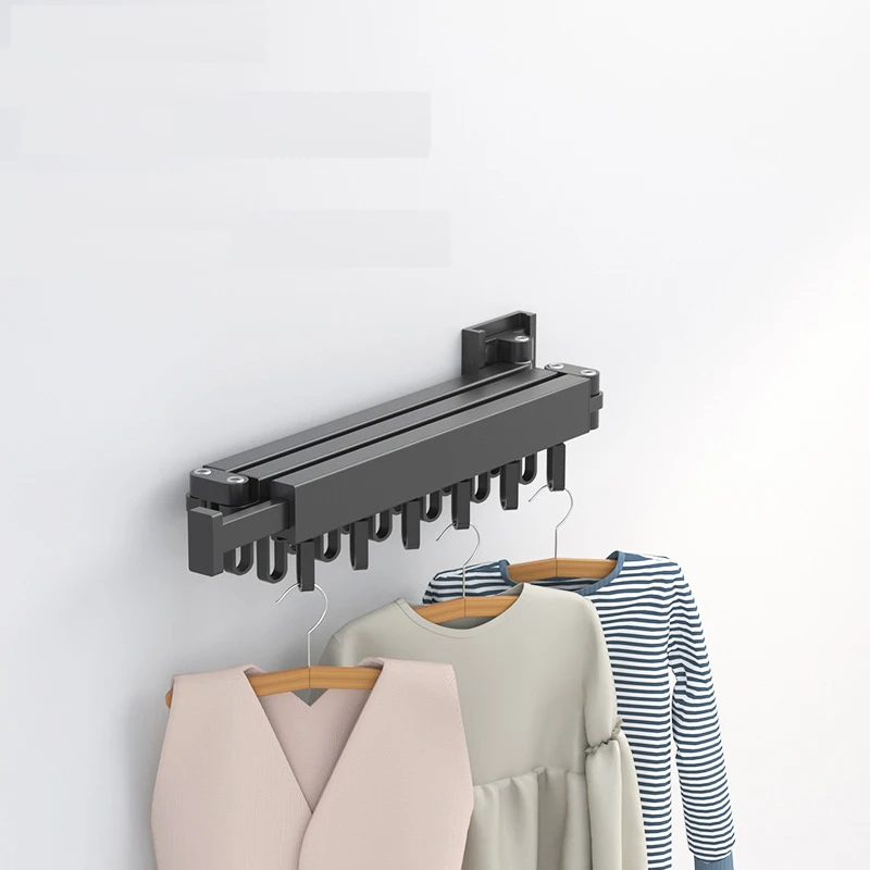 Retractable Space Saving Indoor, Outdoor Clothes Drying Rack