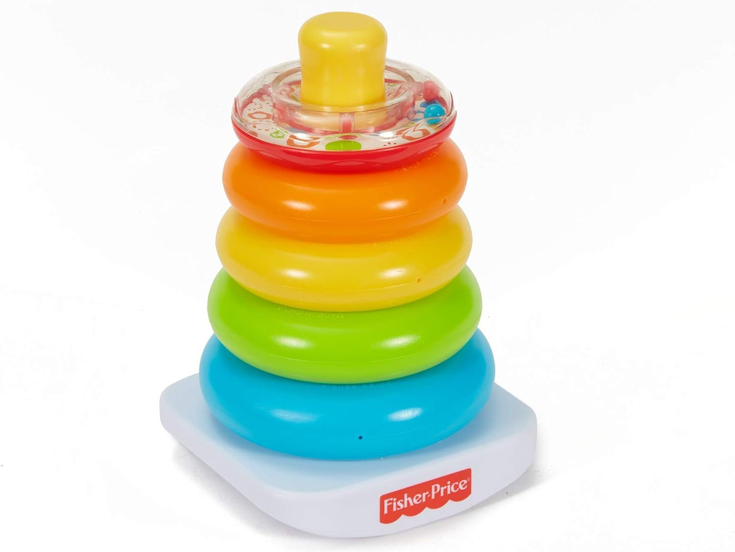 Classic Roly-Poly Ring Stacking Baby Toy