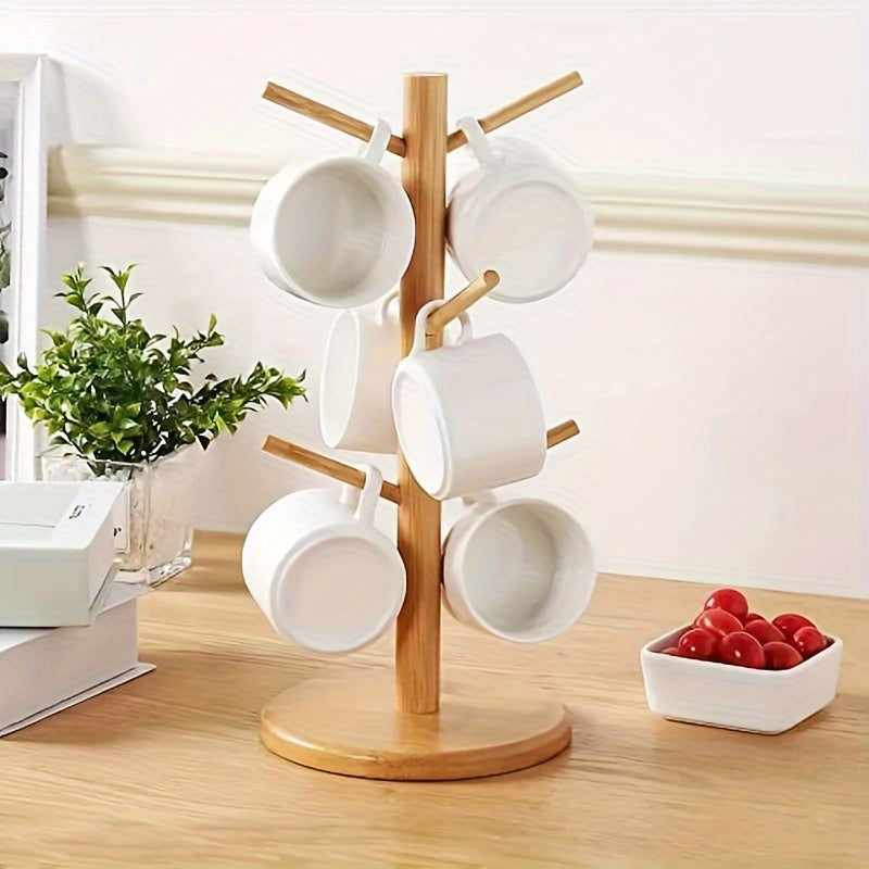 6-Hook Coffee Mug Holder Tree