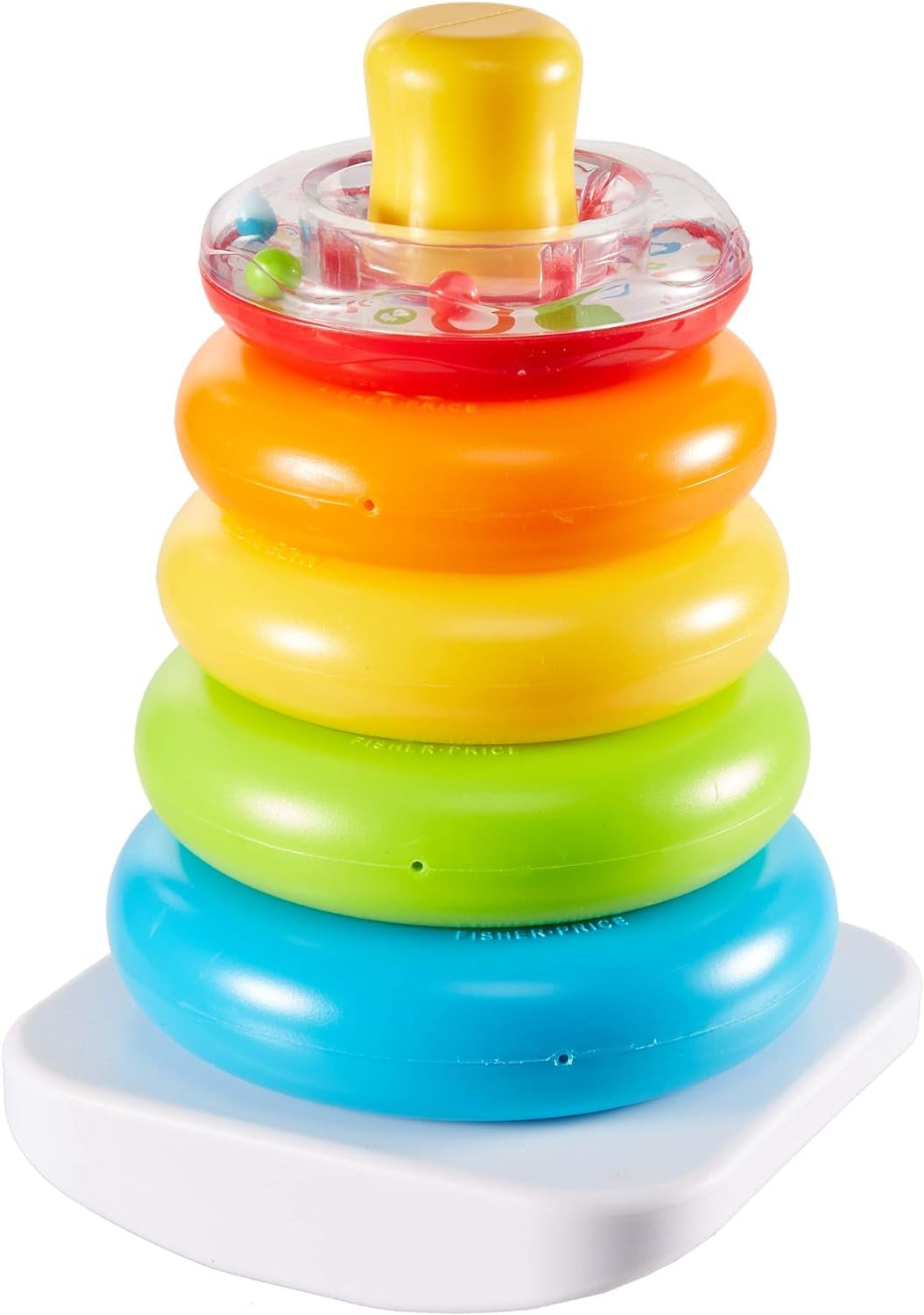 Classic Roly-Poly Ring Stacking Baby Toy