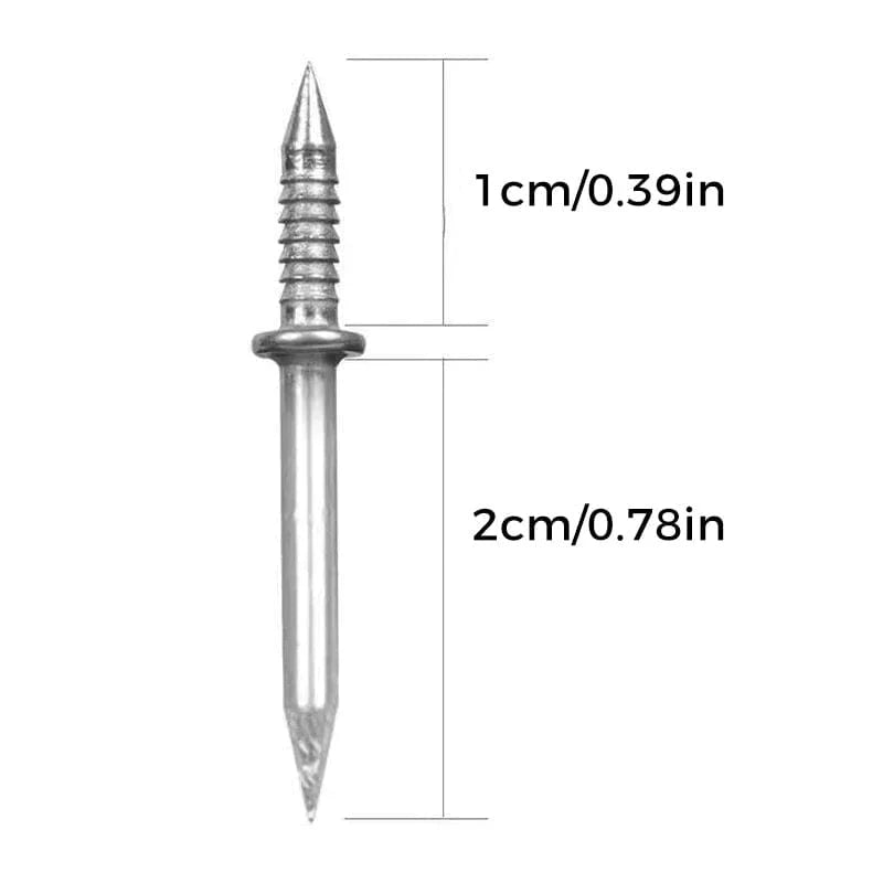 Double-Head Skirting Thread Seamless Nail Drill Set