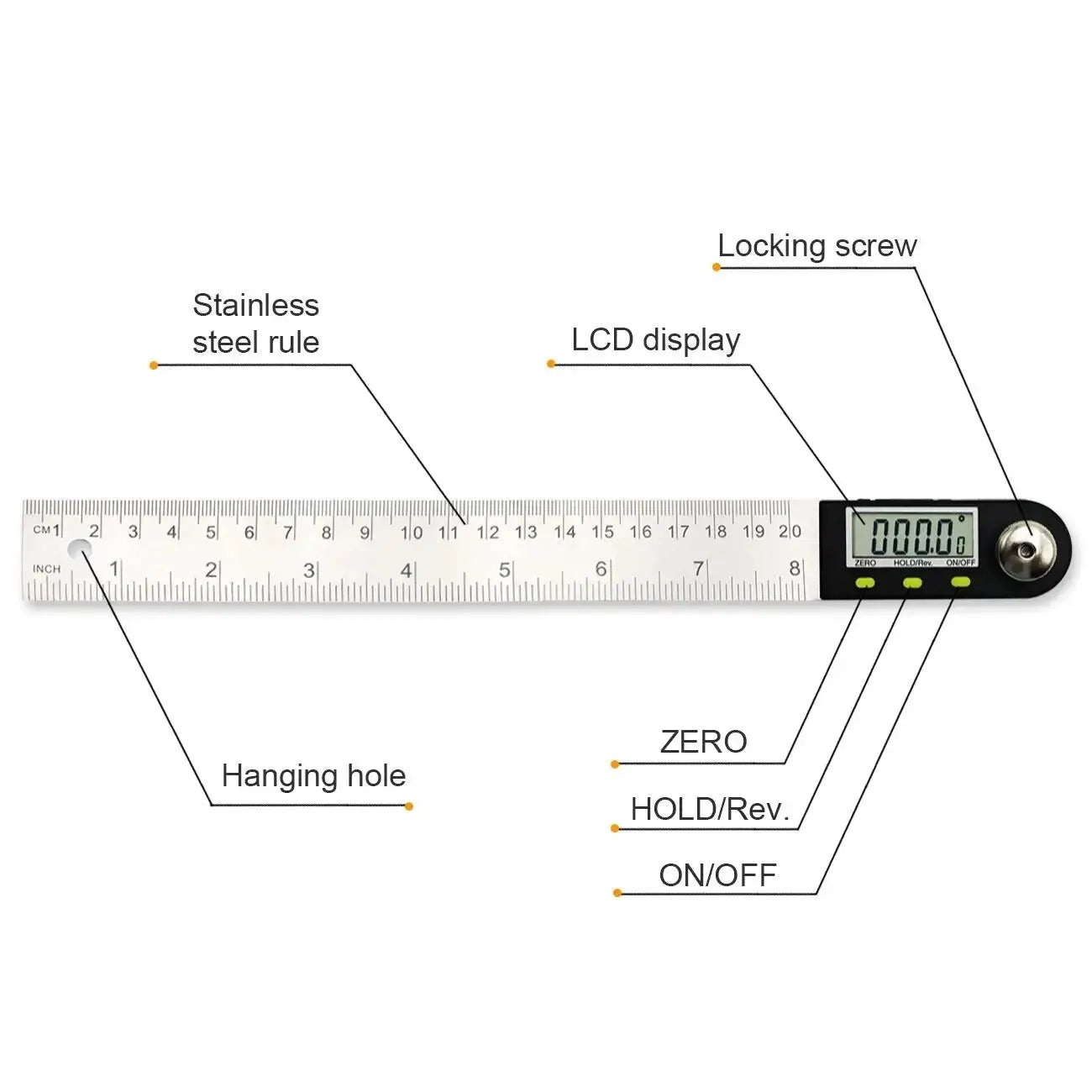 Digital Goniometer - Get accurate mesurments